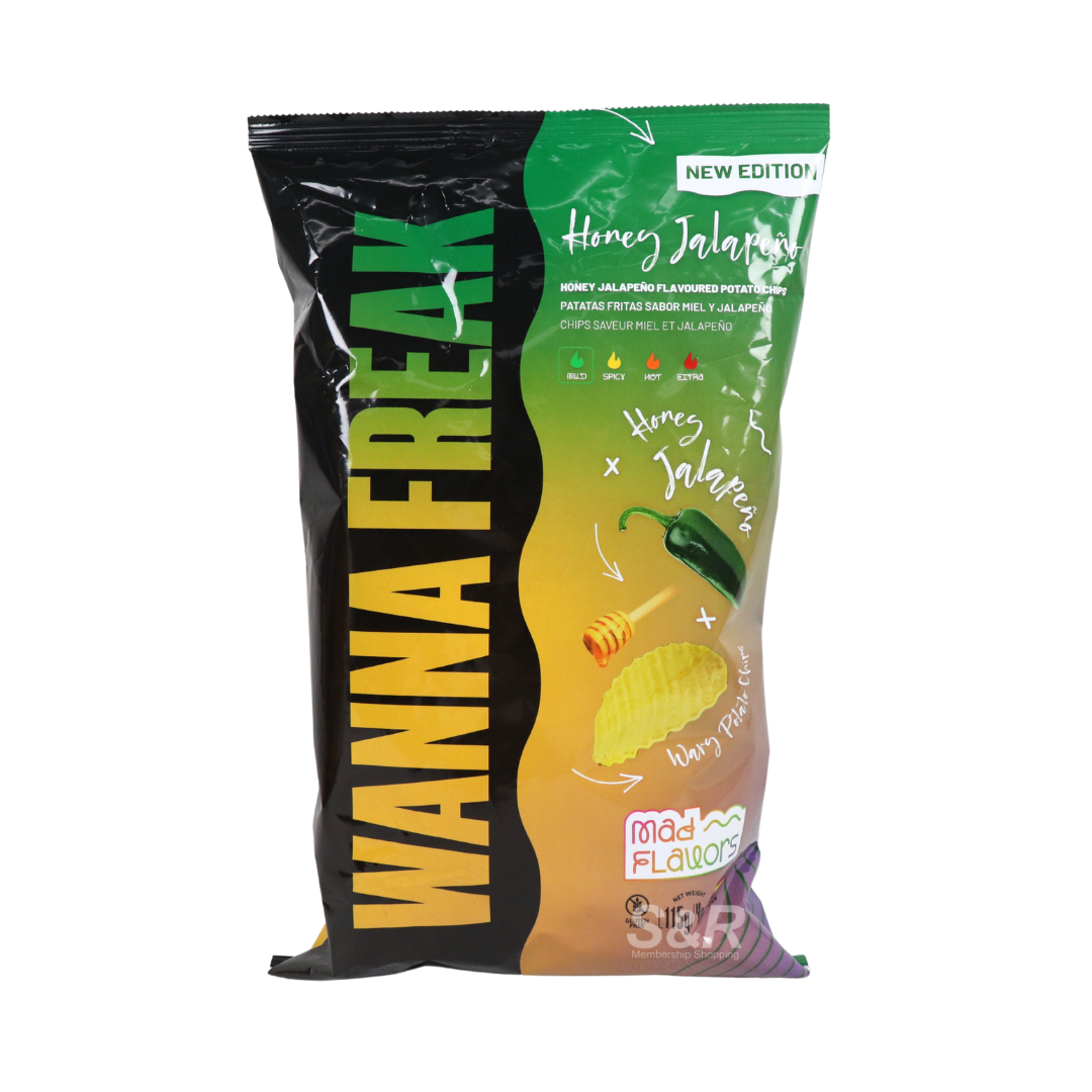 Wanna Freak Honey Jalapeno Potato Chips 115g